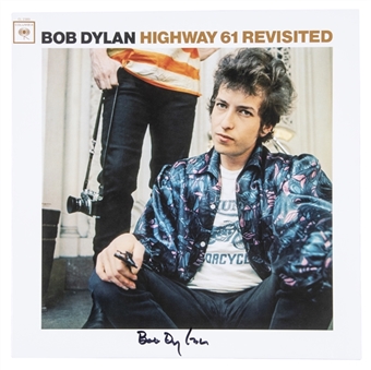 Bob Dylan Signed "Highway 61 Revisited" Album (JSA, Rosen LOA & Epperson COA)